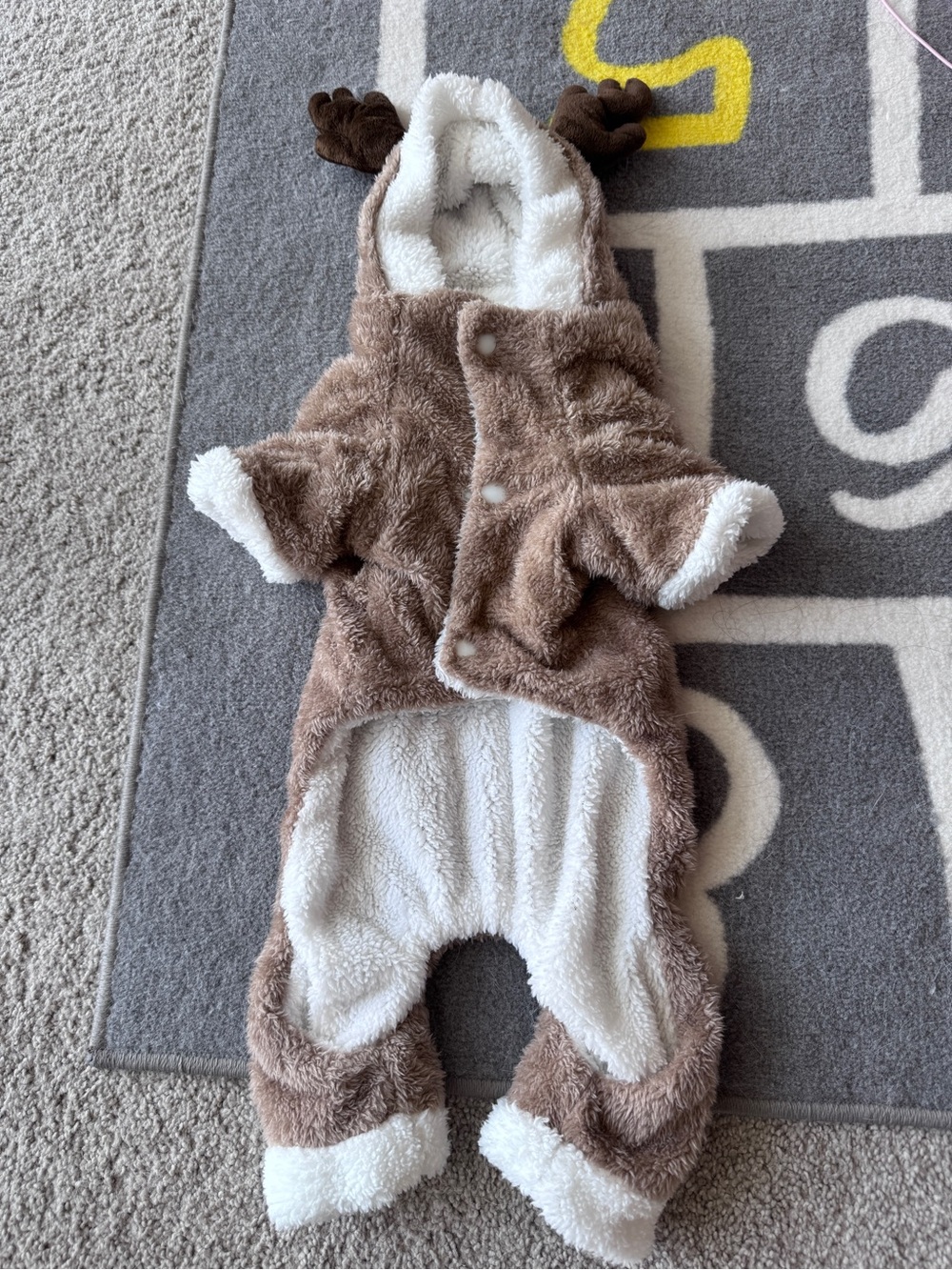Cozy Brown Faux-Fur Cat Clothes